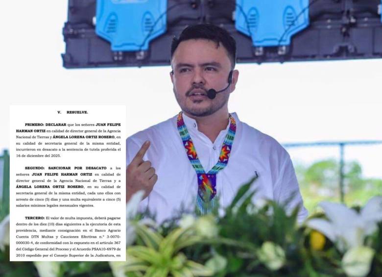 El director de la ANT, Felipe Harman, ha sido cuestionado por la presunta compra irregular del predio “Peñasgordas”, ubicado en Dagua, Valle del Cauca. Fotos: Colprensa y Paloma Valencia