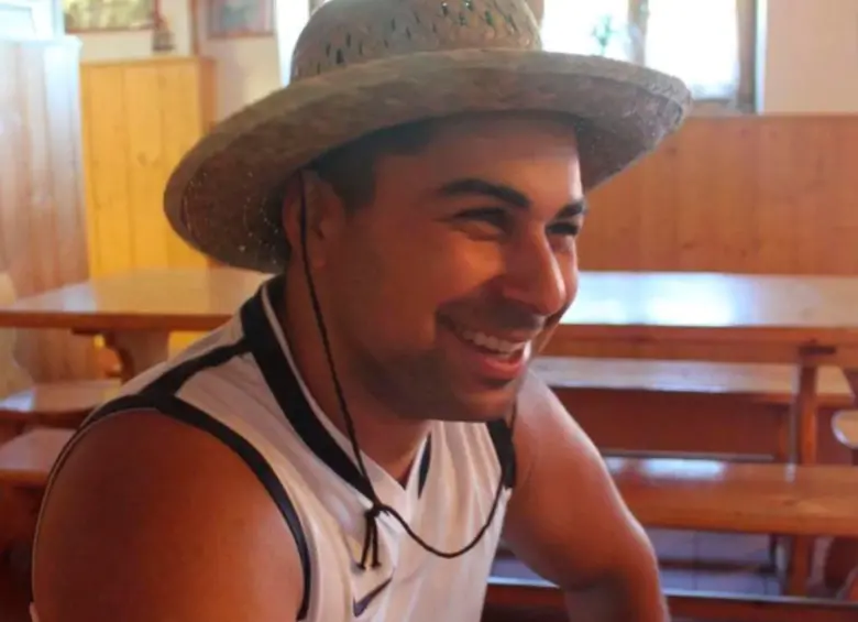 Él era Alessandro Venier, el hombre asesinado, presuntamente por su pareja colombiana, y su propia madre, en Italia. FOTO: Tomada de Facebook