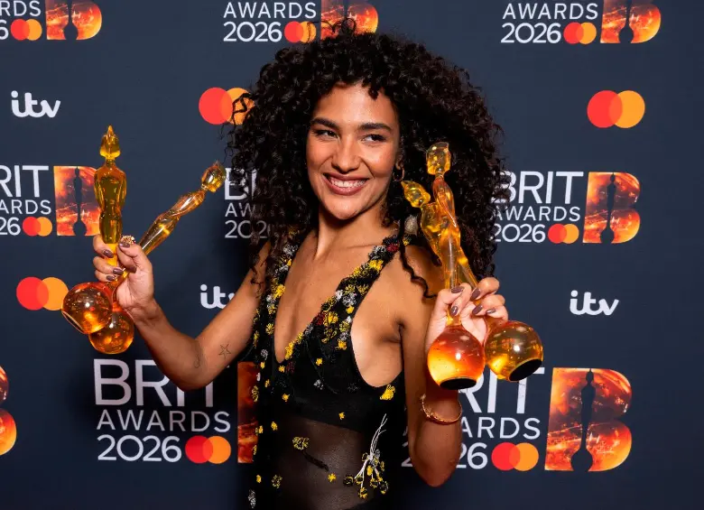 Olivia Dean ganó cuatro Brit Awards este fin de semana. FOTO Getty