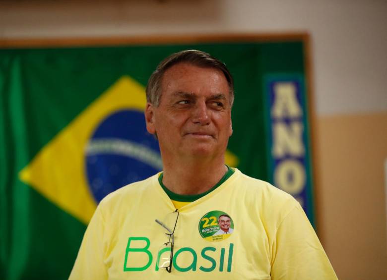 Jair Bolsonaro obtuvo el 49.1% de los votos escrutados en Brasil, perdió frente al 50.9% de Lula. FOTO EFE