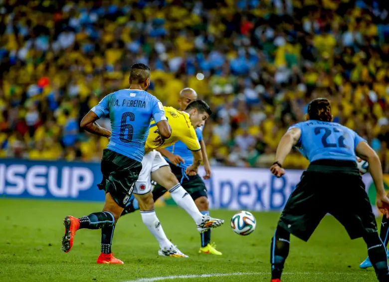 James Rodríguez llega con el antecedente de salir goleador en Brasil 2014. Foto: Juan Antonio Sánchez Ocampo