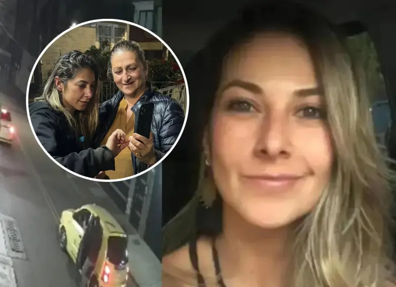 Según las primeras versiones, la mujer estaba cerca de la vía a Choachí cuando llegó a un CAI. Policías la auxiliaron y la llevaron a su residencia de regreso con su familia. FOTO: Tomada de redes sociales y @Melquisedec70