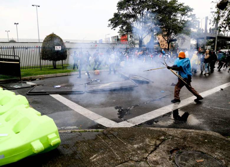 El Consejo de Estado advirtió que las protestas no son un derecho absoluto. Foto: Colprensa (imagen de referencia).