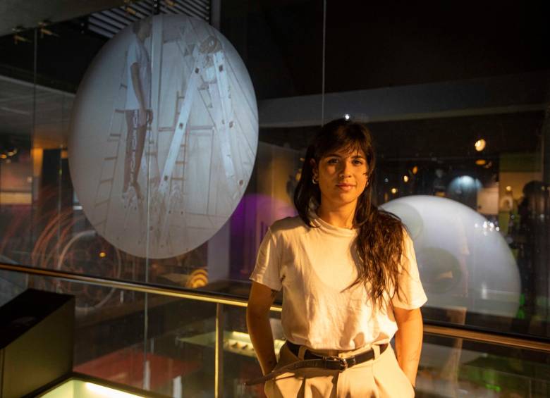 La artista plástica Paulina Escobar. FOTO Carlos Velásquez