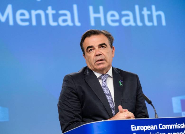 El vicepresidente de la Comisión Europea y responsable de Promoción de Modo de Vida, Margaritis Schinas. FOTO: GETTY