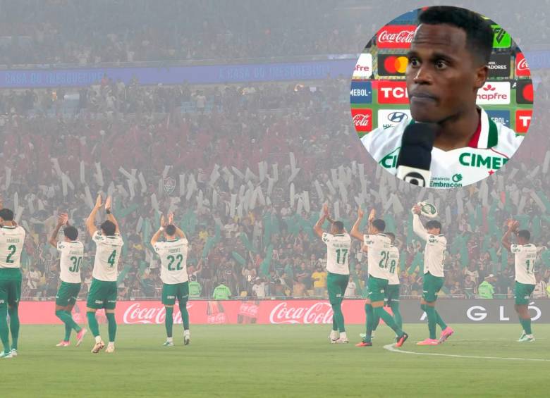 El Palmeiras de Jhon Arias se impuso en la ida de las semifinales de la Copa Libertadores. FOTO: X Palmeiras y captura de vídeo