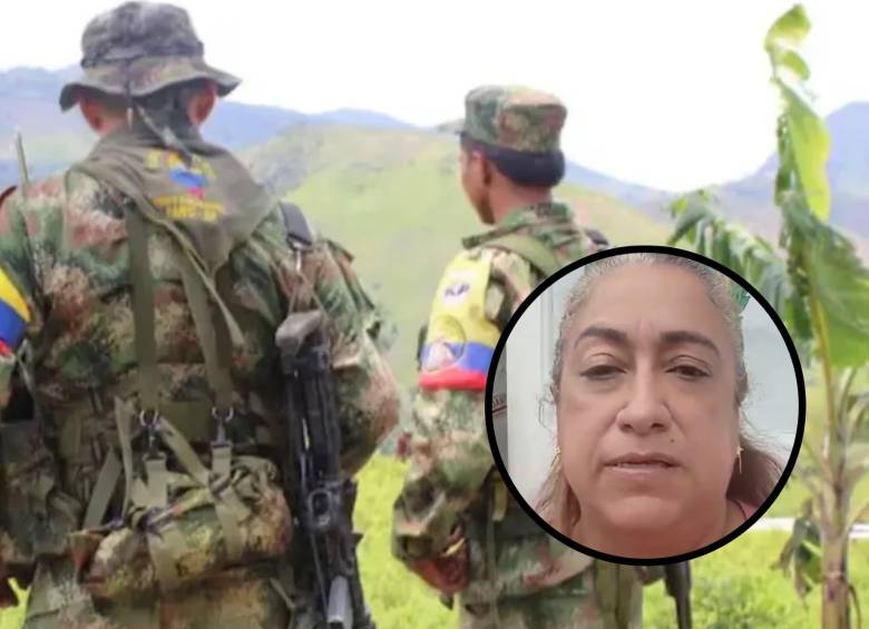 Sandra Mónica Herrera Gaviria, abogada de excombatientes de las Farc y colaboradora de la JEP, fue retenida ilegalmente por al menos cuarenta minutos. Foto: Redes sociales.