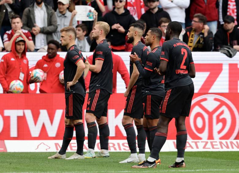 Bayern Munich está parcialmente primero de la Bundesliga con 59 puntos, Borussia Dortmund lo escolta con 57 y un partido menos. FOTO AFP