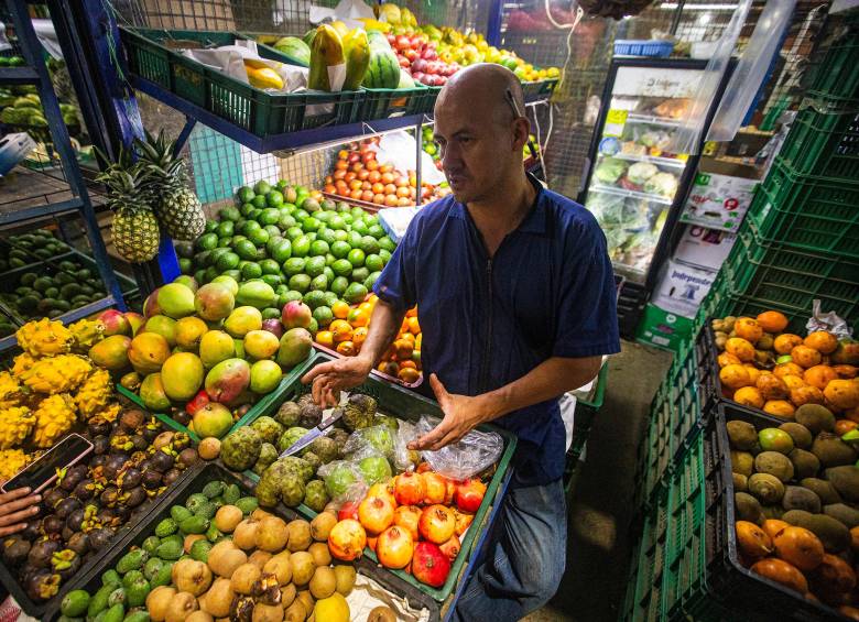 El IPC anual del rubro de alimentos y bebidas no alcohólicas, a junio, fue de 6,83%. FOTO EL COLOMBIANO
