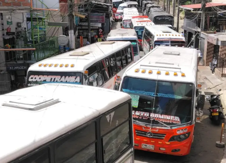 Así lucían las calles de la zona de Santo Domingo a raíz del cese de actividades. FOTO: Cortesía