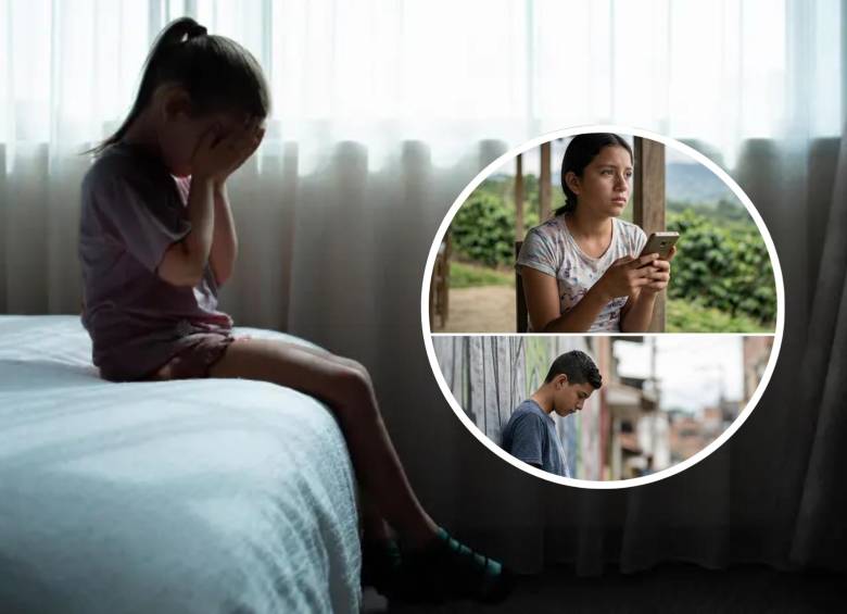 Según el estudio global Disrupting Harm, cerca de 860.000 menores han sido víctimas de explotación o abuso sexual digital en el último año. Esta es una imagen de referencia. FOTO: Getty e IA