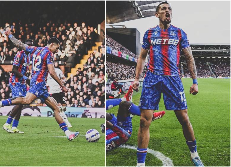 Daniel Muñoz en partido con Crystal Palace. FOTO: REDES SOCIALES CRYSTAL PALACE