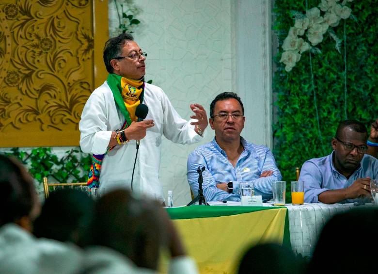 El presidente Gustavo Petro considera que tiene un “enemigo interno” dentro de su Gobierno. FOTO: Cortesía Presidencia