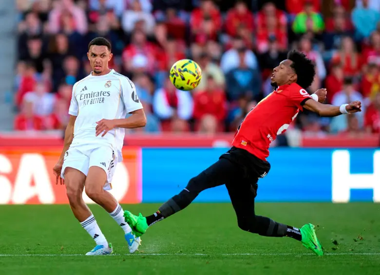 Johan Mojica, de 33 años, suma tres asistencias en 28 partidos disputados con el Mallorca esta temporada. FOTO: GETTY