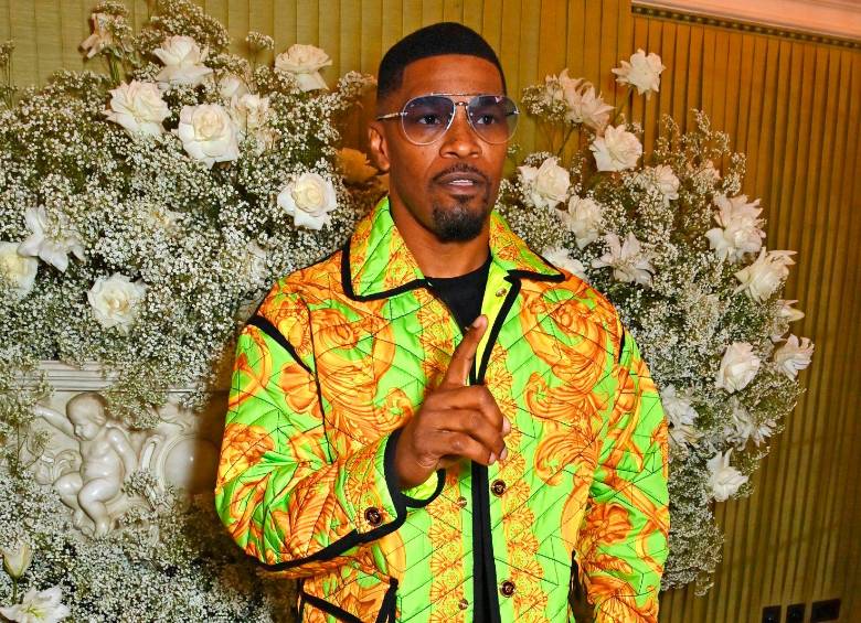 Jamie Foxx fue hospitalizado por una complicación médica durante el rodaje de una película para Netflix. FOTO Getty