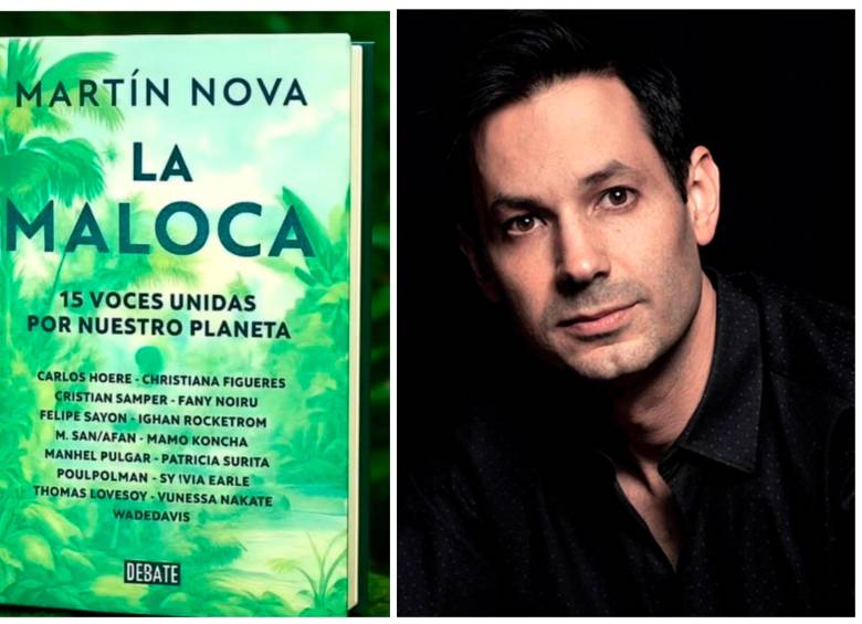 Martín Nova presenta en Medellín su nuevo libro. FOTOS cortesía 