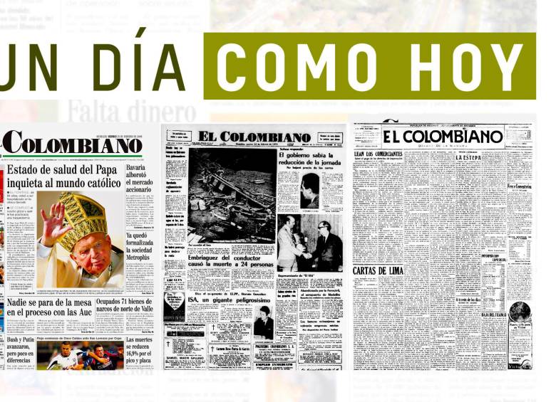 Un día como hoy 25 de febrero