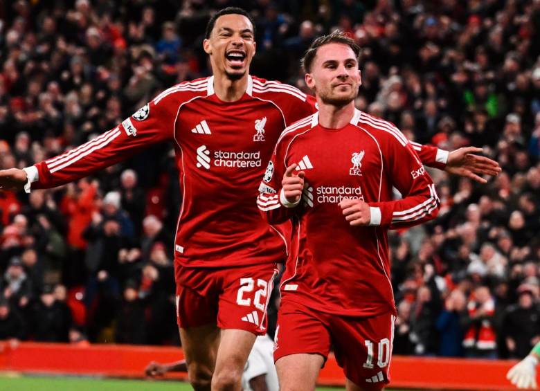 El volante argentino Alexis Mac Allister ha sido uno de lo futbolistas destacados del Liverpool en esta edición de la Liga de Campeones. Anotó en la victoria ante Real Madrid. Foto: tomada del x de @LFC