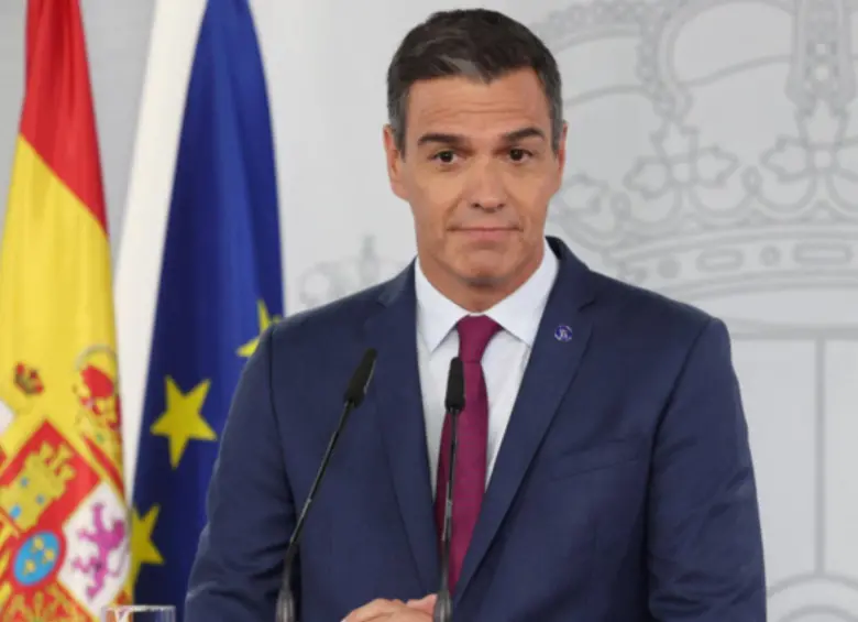 El presidente de España, Pedro Sánchez. FOTO: AFP