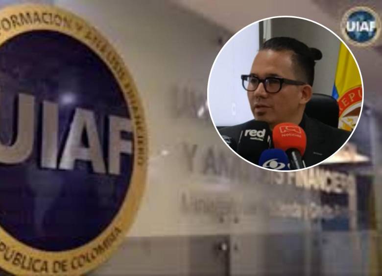 Las declaraciones las dio Mejía desde la sede de la entidad en Bogotá. Foto: Colprensa/UIAF