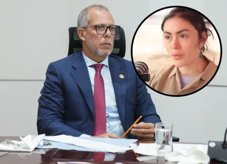 Alfredo Saade le escribió un curioso mensaje a Epa Colombia insinuando que quedaría libre. Fotos: redes sociales y captura de video