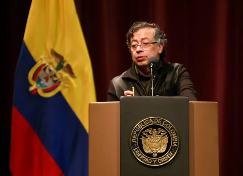 Presidente Gustavo Petro participando en política. Foto: Colprensa