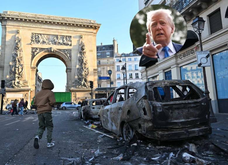 Protestas en Francia dejan más de mil detenidos y cientos de heridos. Estados Unidos pidió cerrar las fronteras. Foto: GETTY