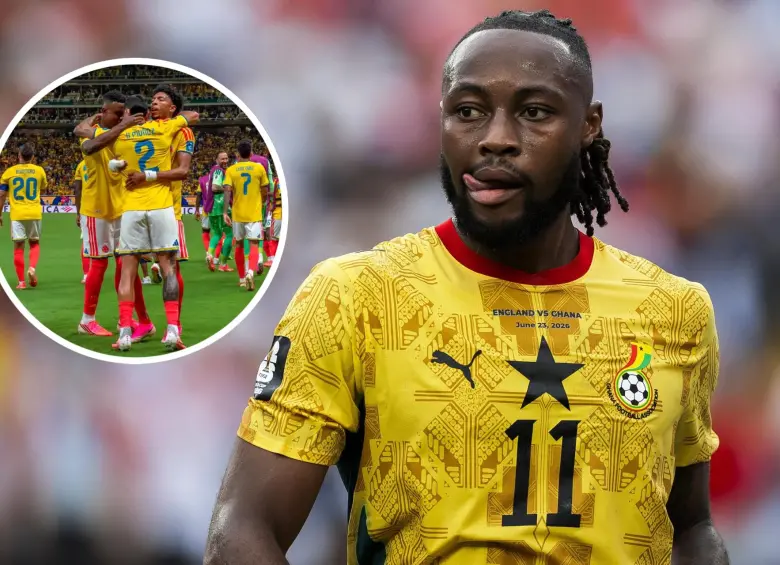 Aunque el gol todavía se le resiste en territorio estadounidense, Antoine Semenyo sostiene con argumentos numéricos y futbolísticos la confianza colectiva de su selección, antes de enfrentar a Colombia. FOTO: Juan Antonio Sánchez y Getty