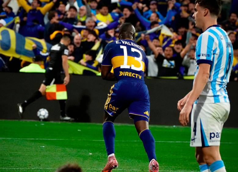 Enner Valencia fue la gran figura con 3 goles. FOTO: X BocaJrsOficial