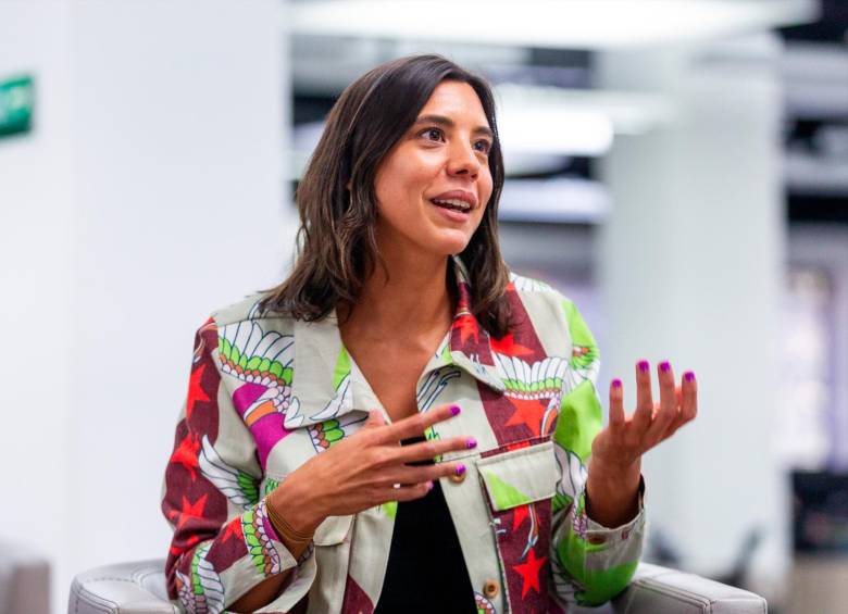 Mercedes Bidart, CEO de Quipu, resaltó que han desembolsado más de 900 créditos en lo que va de 2022. FOTO camilo suárez
