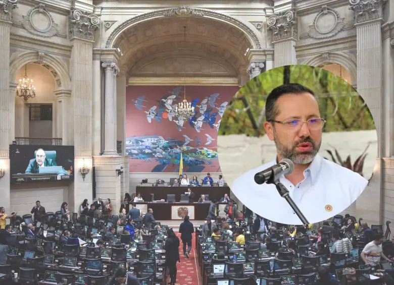 Jaime Andrés Beltrán no solo se enfrentaría al debate de control político sino a una moción de censura con la que buscarían sacarlo del cargo. FOTOS: Colprensa y Alcaldía de Bucaramanga