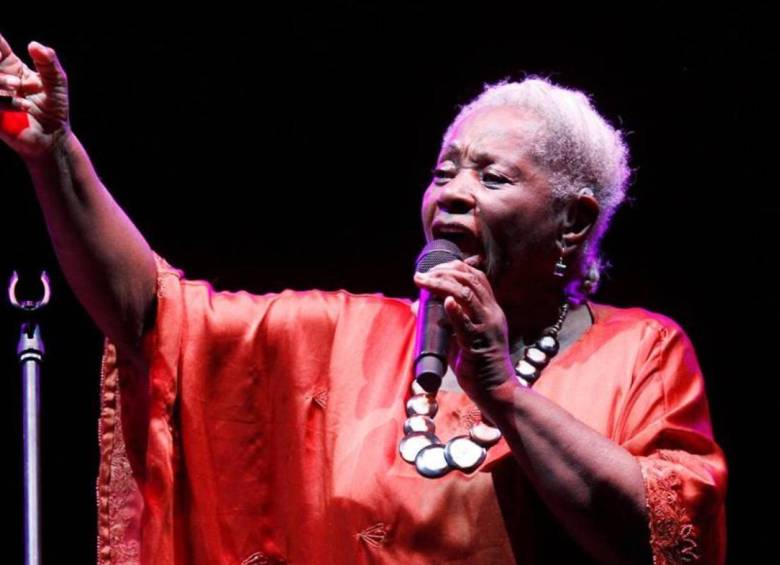 Ella era Leonor González Mina, ‘La negra grande de Colombia’, una gran referente de la música folclórica de Colombia. FOTO: RADIO NACIONAL DE COLOMBIA