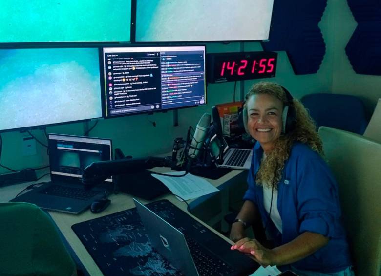 Conozca a Paula Zapata, la paisa que trabaja en la expedición que descifra el abismo del Atlántico