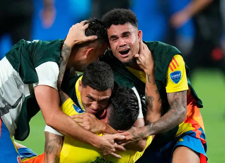 Juan Fernado Quintero y James Rodríguez, repetirán Mundial, para Luis Díaz será el primero. FOTO GETTY