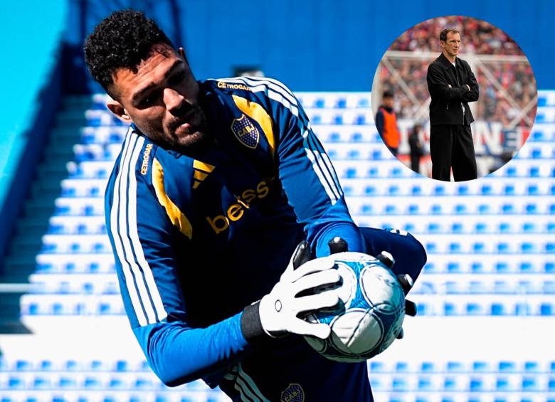 Álvaro Montero es uno de los arqueros de la selección Colombia. FOTO: X BocaJrsOficial