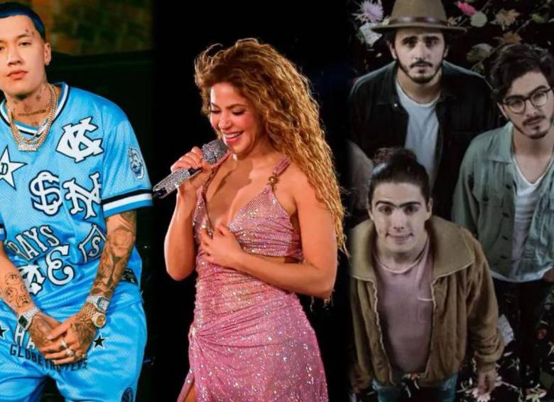 Blessd encabeza la lista de nominados en los Premios Nuestra Tierra 2025 con 12 postulaciones. Maluma tiene siete nominaciones. FOTOS redes sociales