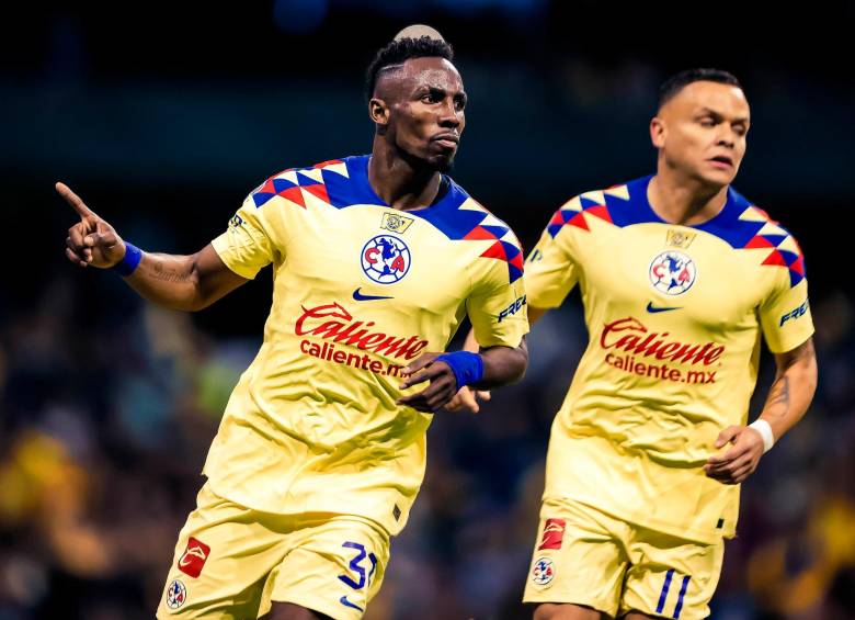 El futbolista Julián Quiñones llegó a México en 2015, cuando tenía 18 años. Allá se terminó de formar y debutó en el fútbol profesional. FOTO: TOMADA DEL X DE @ClubAmerica