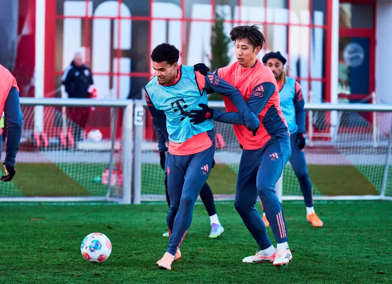Luis Díaz retoma entrenamientos con Bayern Múnich tras semana de vacaciones. Foto: GETTY. 