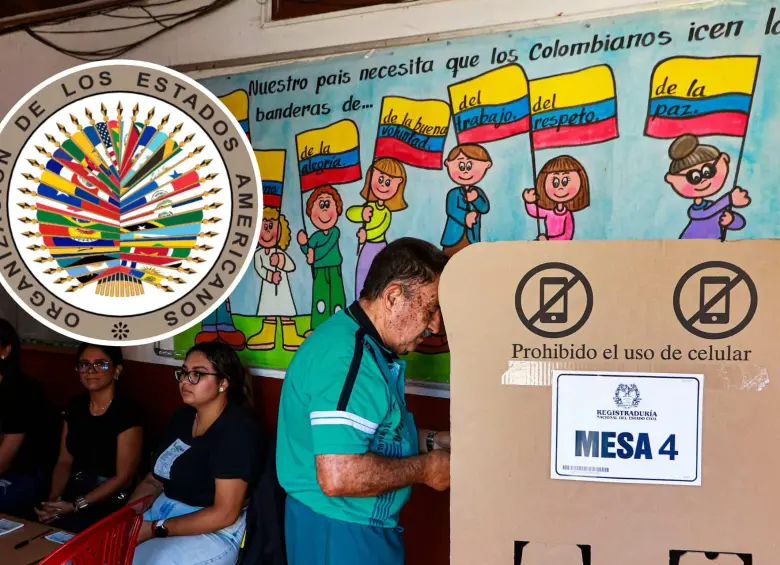 La Organización de Estados Americanos (OEA) confirmó que esta será la misión número 26 que despliega en Colombia. Foto: Manuel Saldarriaga / OEA