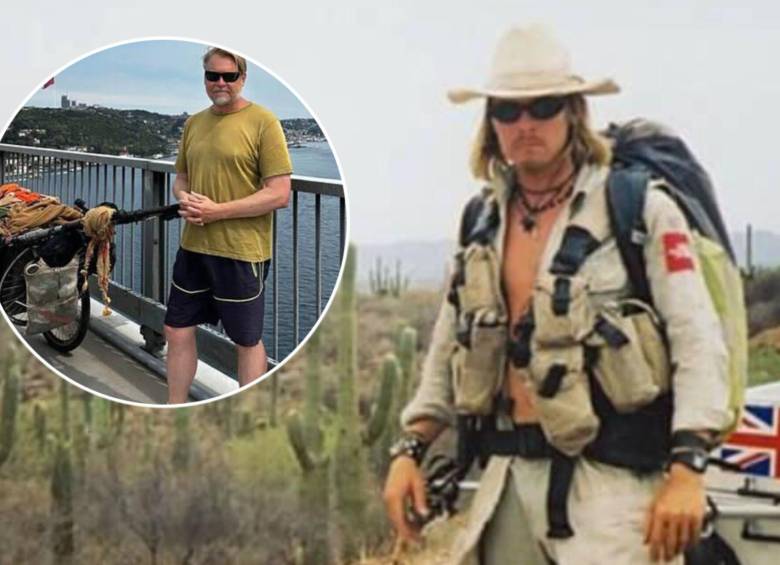 Karl Bushby emprendió hace 27 años, con 29 años de edad, la misión de darle la vuelta al mundo a pie, sin ningún transporte de motor. Ya se encuentra en Europa a 3.600 kilómetros de su meta. Fotos: redes sociales 