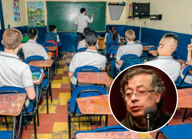En 2023, Colombia registró la segunda cifra más alta en una década de deserción escolar. Para entonces, se ubicó en 3,7 %, según cifras del Ministerio de Educación. FOTO JUAN ANTONIO SÁNCHEZ
