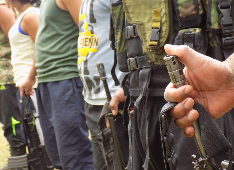 Entre enero y septiembre de este año se han registrado 123 casos de reclutamiento de menores en Colombia. Foto: Colprensa
