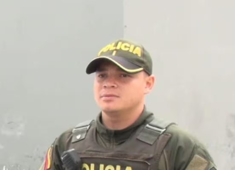 El subteniente Anderson Gómez Posada asesinado por un francotirador en el municipio de San Calixto. FOTO: Colprensa