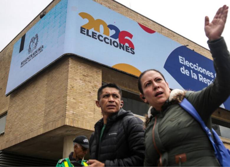 Corferias es uno de los recintos con mayor afluencia de votación en Bogotá. FOTO: Colprensa