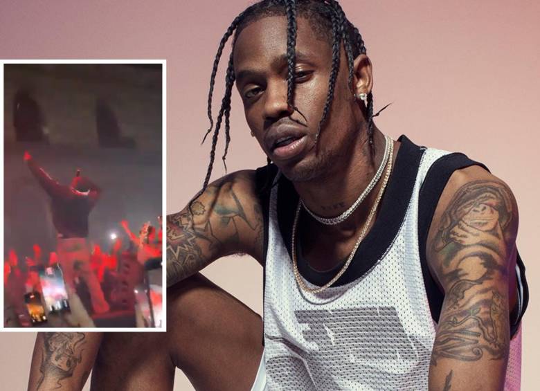 Lo que prometía ser una noche histórica en Estambul se convirtió en una pesadilla de apenas 20 minutos protagonizada por el reconocido rapero estadounidense Travis Scott. FOTO: Captura de video de redes sociales y @travisscott