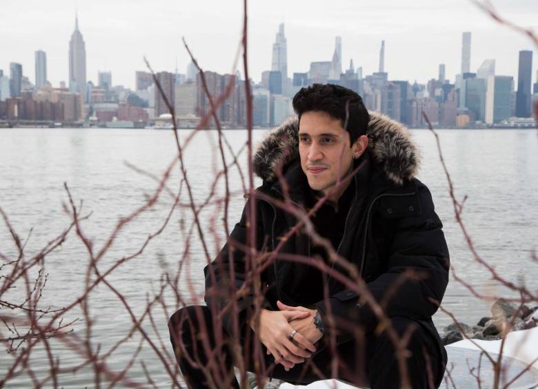 Mateo Gutiérrez, el hombre detrás de Enligh10, a su paso por Nueva York. 