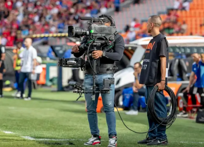 Los derechos de transmisión de televisión del fútbol colombiano los tiene Win Sports desde 2012. Foto: Juan Antonio Sánchez
