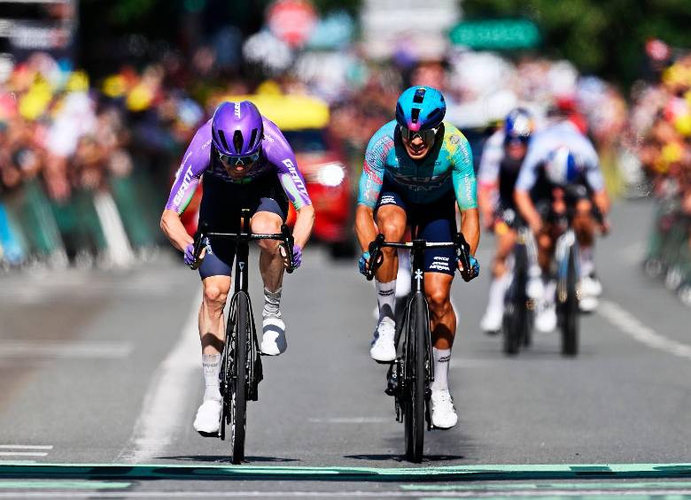 Tejada fue superado por Mauro Schmid en los metros finales. FOTO: GETTY