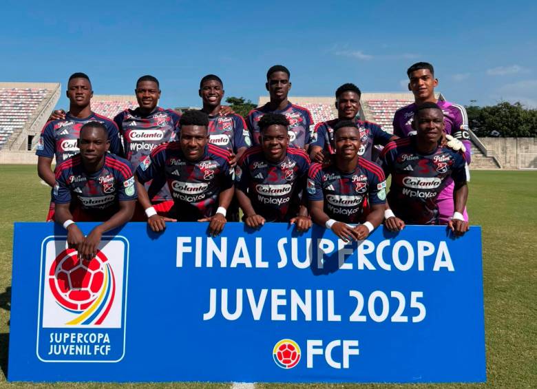 El cuadro antioqueño, dirigido por el antioqueño Sebastián Botero consiguió el título después de vencer a Junior de Barranquilla en la final. Foto: tomada del x de @LaCanteraDIM