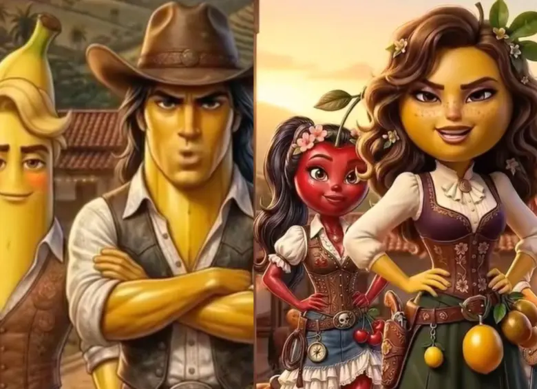 Dramatizados colombianos como Pasión de Gavilanes tiene su versión “fructificada”. Foto: Captura de videos TikTok